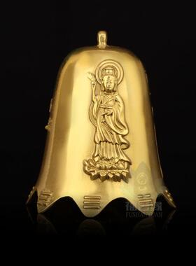 纯铜铃铛摆件风保铃铜钟水挂件镇宅五黄二黑平安NEL家居门口化风