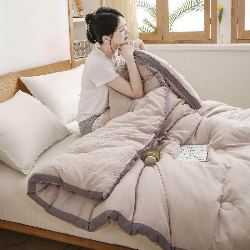 水洗被棉被子冬被春秋被夏季薄款四季通用人单棉被芯suse2021空调,床上用品,化纤被,淘宝优惠券,粉丝福利购,淘宝优惠卷