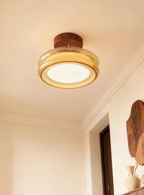 Hom2e法式中古风过道吸顶灯玻璃205QY-1061关年新款户创意个性阳