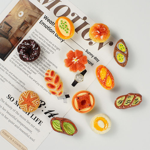 法式碱水面包磁吸冰箱贴