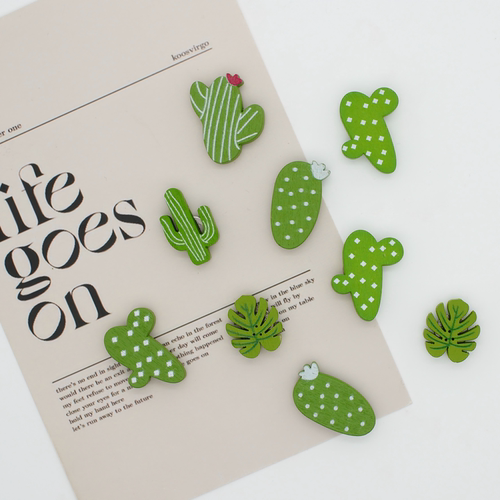 仙人掌磁吸创意冰箱贴