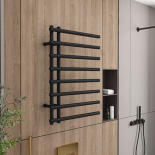 304不锈钢智能电热毛巾架烘干架浴室架子卫生间加热恒温浴巾架
