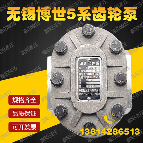 液压齿轮泵CBT-E532/550/563/580农用车自卸液压油泵无锡博世液压