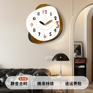 2024新款 饰大气创意餐桌挂表 钟表挂钟客厅家用时尚 时钟挂墙艺术装