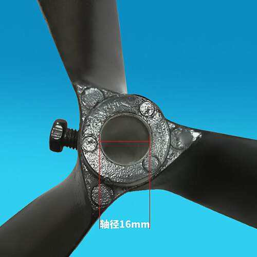 工业风扇叶子落地扇3角扇三叶HT03牛件配通用壁扇500/650/750mm叶