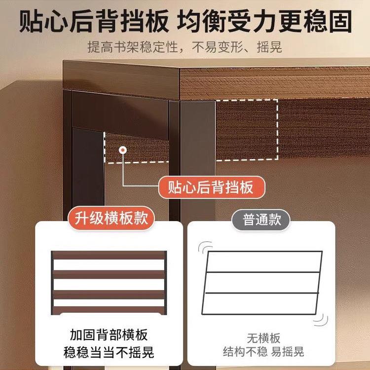 德国书架置物落地小架简子收多层纳架办公室易12桌面旁铁架艺储物