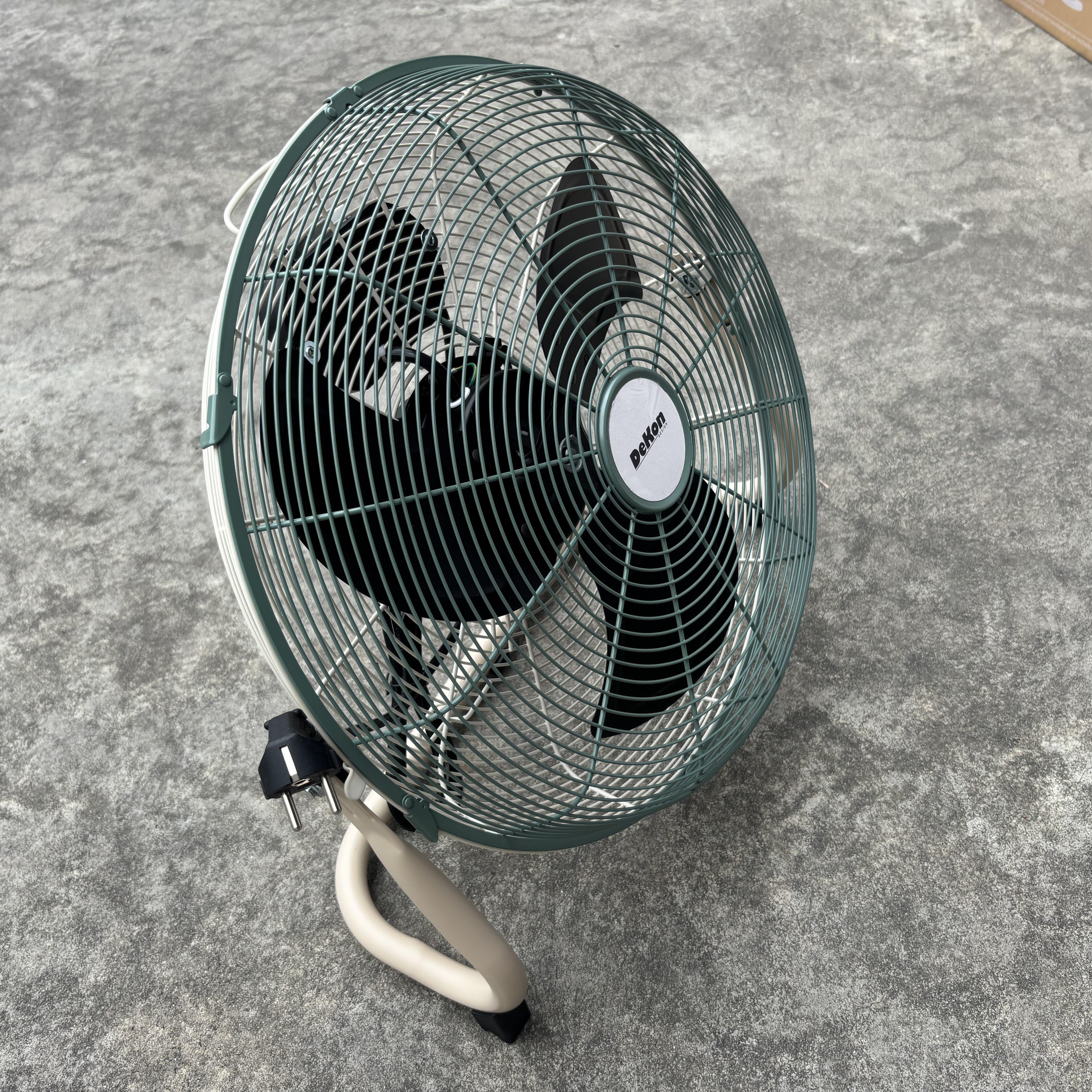 口趴地扇纯电机强力业电F40工出风扇商用台式落地式爬地铜风扇家