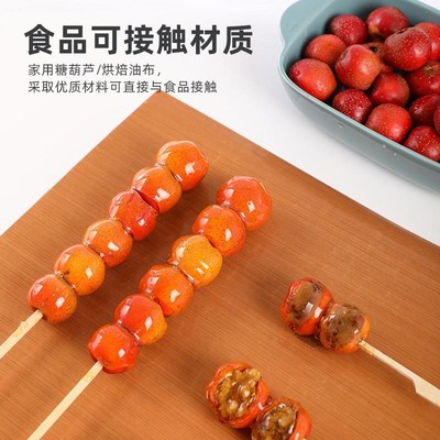 冰糖葫芦制作材料粘油布耐高温沾板布垫烤盘烤反复使用粘