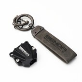 适用奔达拿破仑金吉拉 铝合金钥匙壳扣 黑旗燎改装