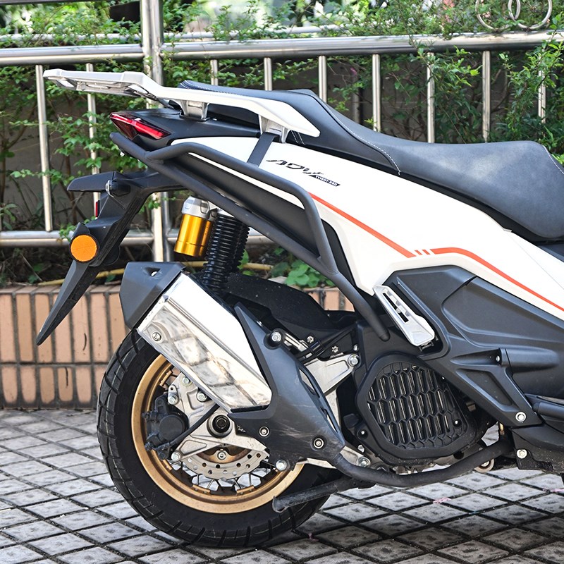 适用于天鹰TT150ADV保险杠防摔护杠TY150T-26D改装前后杠排气护杠