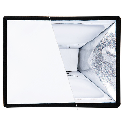 JJC可携式柔光箱 机顶闪光灯柔光盒 热靴 闪光灯方盒 柔光罩可折