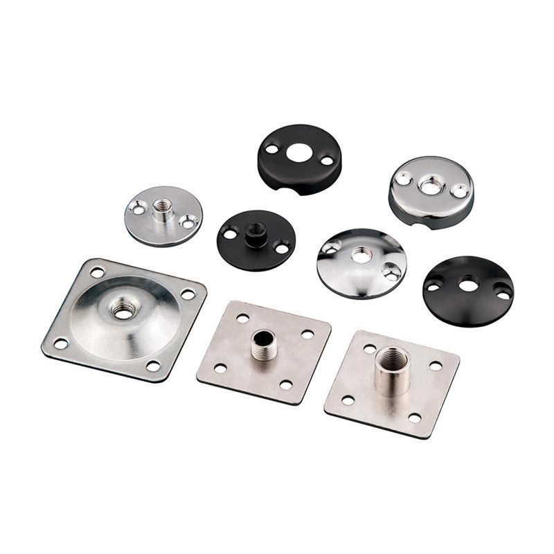 铁板螺母圆形方形柜台灯固定板底座带螺口铁片挂板内外牙支架,家装灯饰光源,橱柜灯,淘宝优惠券,粉丝福利购,淘宝优惠卷