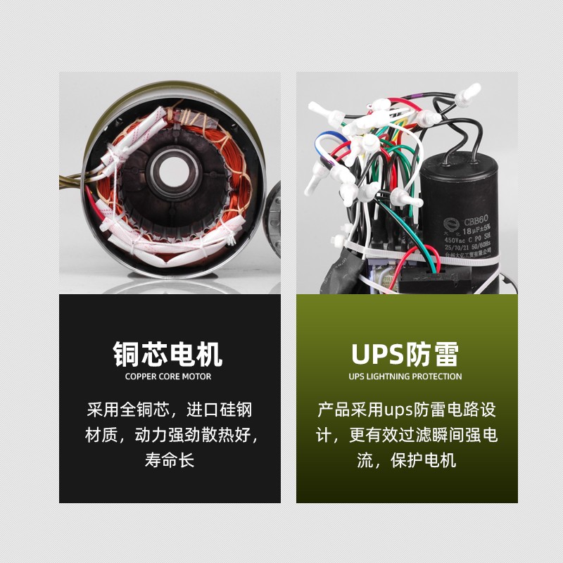 华力电动卷闸车库卷帘门漳州电机全套防雷自动开门机铜芯600公斤