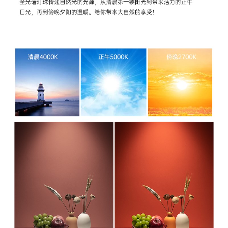 明装小射灯可调角度客厅店铺商用LED防眩筒灯护眼全光谱中山灯具