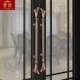 精雕铝合金玻璃大门拉手档酒店会所门把手门拉手定制