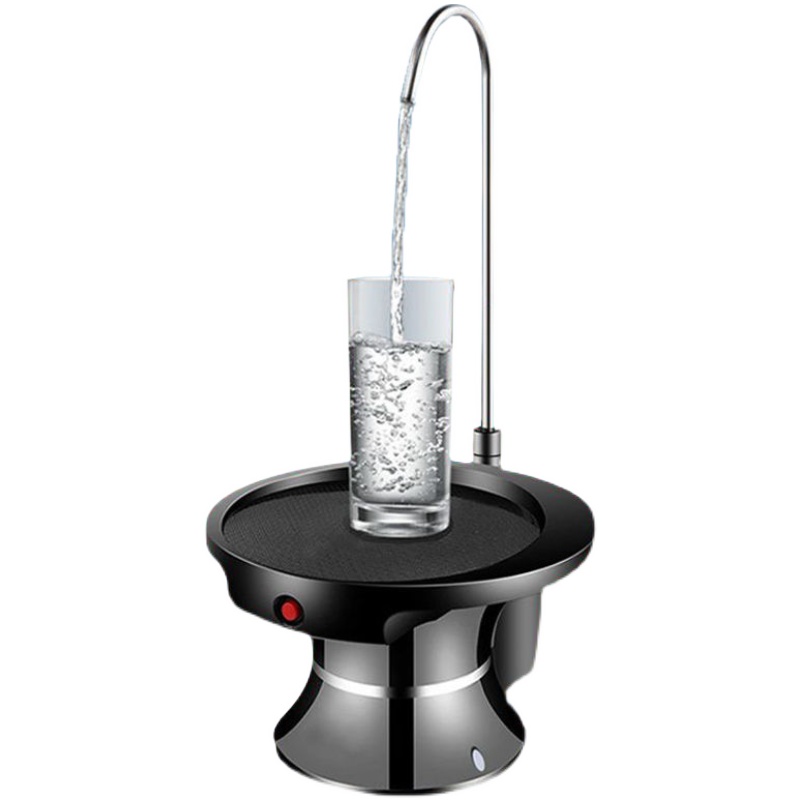 桶装水抽水器电动出水器家用纯净水压水器矿泉水桶大托盘平台上水