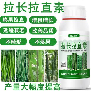 黄瓜豆角丝瓜西葫芦辣椒拉直拉长素膨大素茄子苦瓜增产高收叶面肥