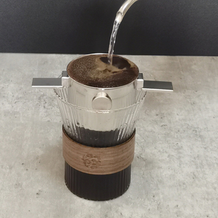 不锈钢过滤网手冲便携咖啡器具 单挂耳咖啡d滤杯免滤纸滴漏式