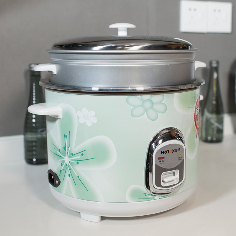 浩特电饭煲迷你不粘锅宿舍1-人老式全自动小型电饭锅带蒸笼家用