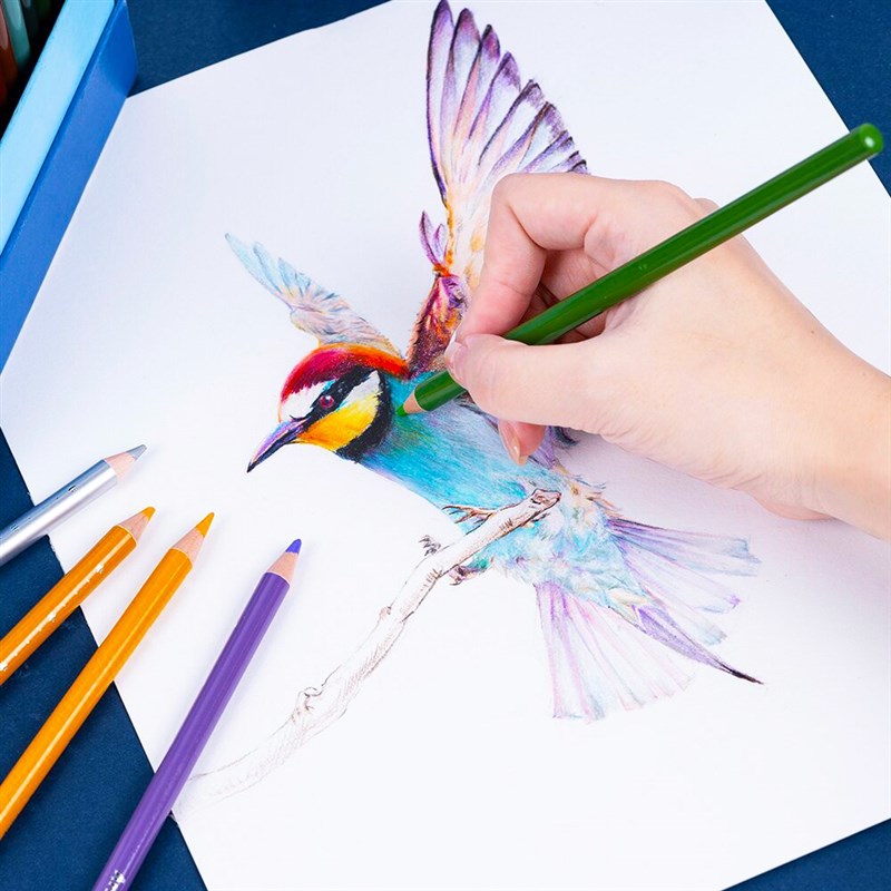 Arrtx阿泰诗油性彩铅72色手绘涂色画笔套装初学美术绘画彩色铅笔