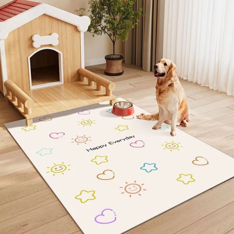 防水隔尿宠物地垫免洗狗窝垫子耐磨擦客厅地毯方形印,居家布艺,地毯,淘宝优惠券,粉丝福利购,淘宝优惠卷