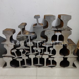 轨道钢切割 铁砧子DI钢砧钢墩垫铁 铁轨钢轨 锰钢重轨测试品