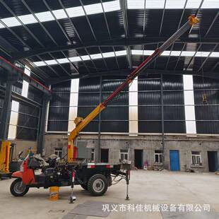 随车吊小型折臂吊三轮车货车车载吊机12v24v家用1吨小型起重机
