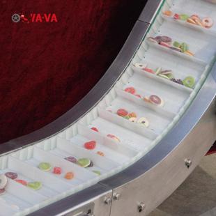 厂家非标定制爬坡网带输送机POM塑料模块网输送机