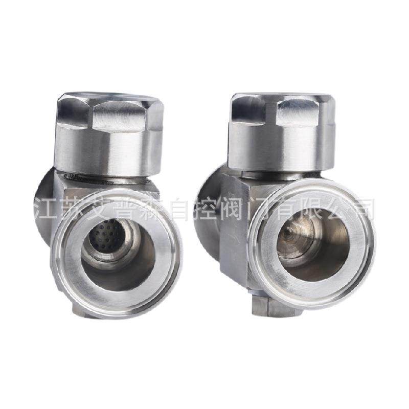 304不锈钢快装疏水阀卫生级快开快接卡箍式卡盘疏水阀门CS89W-16P