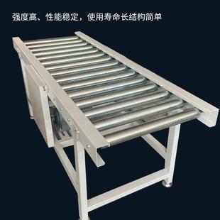 食品不锈钢滚筒输送机快递分拣卸货滑梯可转弯无动力滚筒输送机