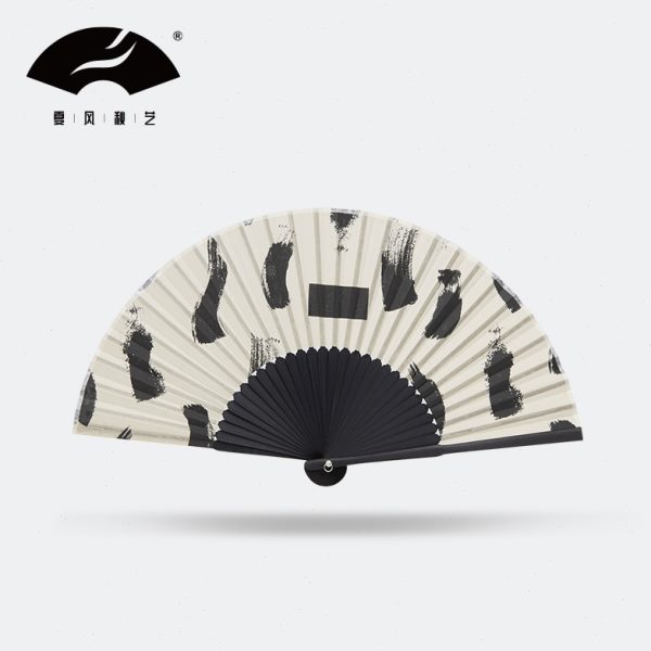 扇子定制折扇中国风小折叠随身便携礼物时尚女手绘墨日式伴手礼