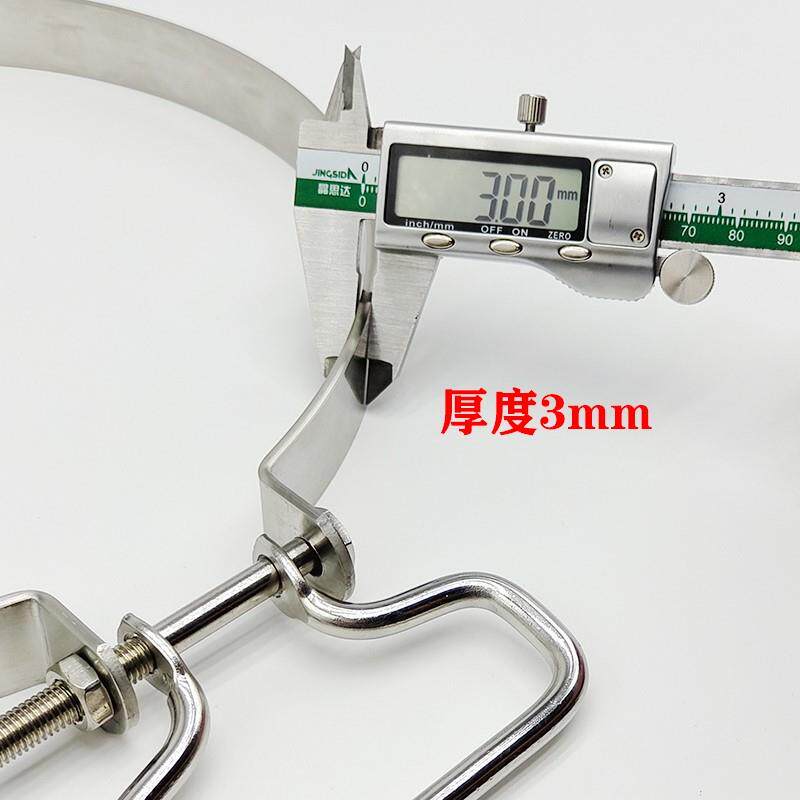 加厚箍菜板砧板钢箍菜墩包边抱箍卡扣防裂铁圈