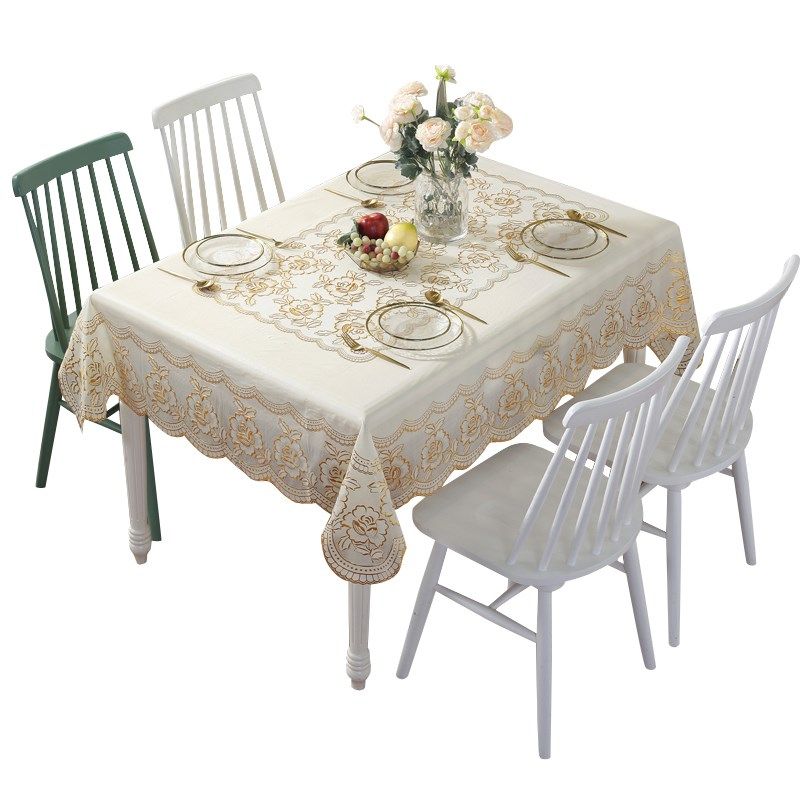 家用加厚台布椭圆形桌垫防水防油防烫免洗蕾丝长方形茶几,居家布艺,桌布,淘宝优惠券,粉丝福利购,淘宝优惠卷