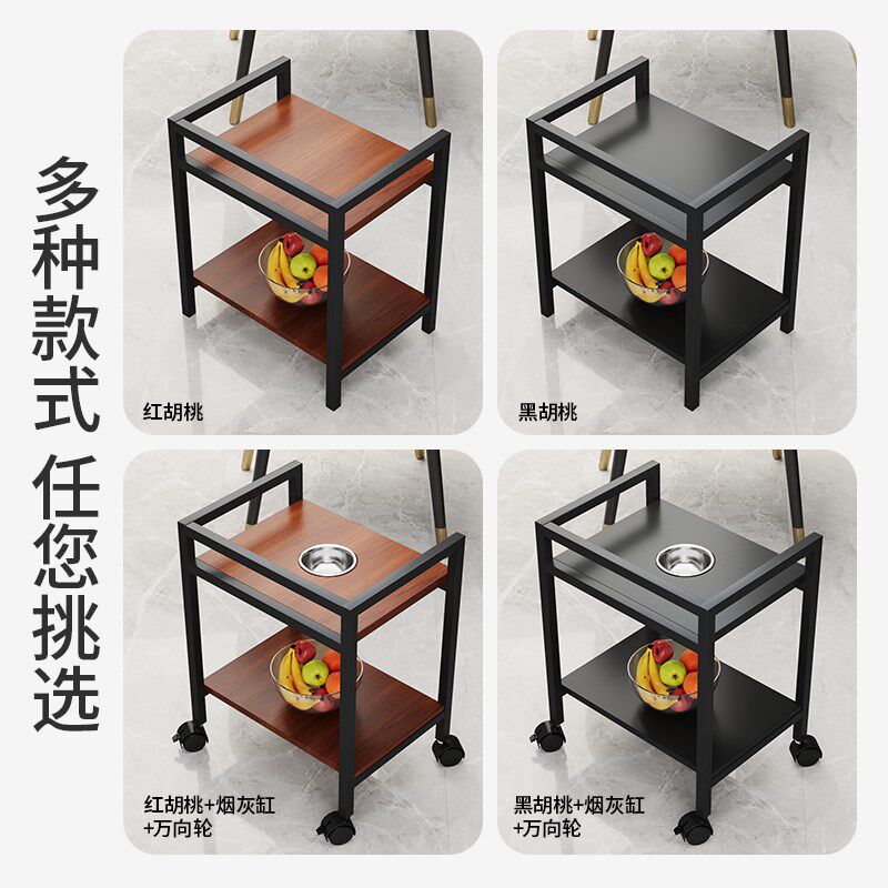 麻将茶几茶水架小推边几房棋室打桌子置物馆