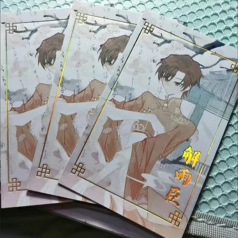 烫金拍立得小卡来图定制烫色卡片珠光明信片方卡烫银烫金签名Pld