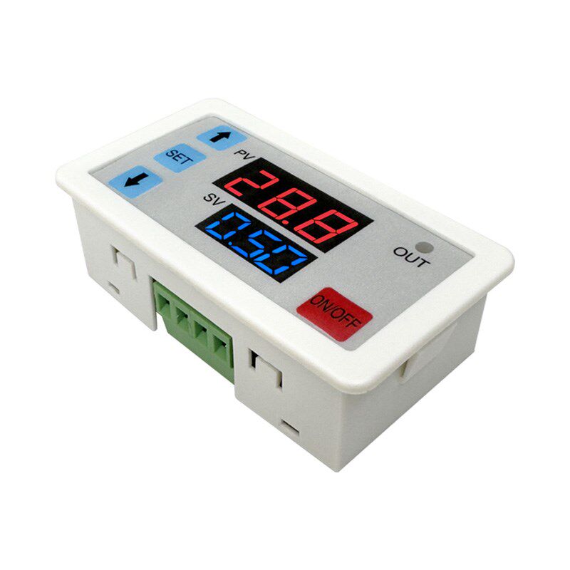 延时继电器模块可编程定时脉冲循环断电触发控制电路关5vv2v