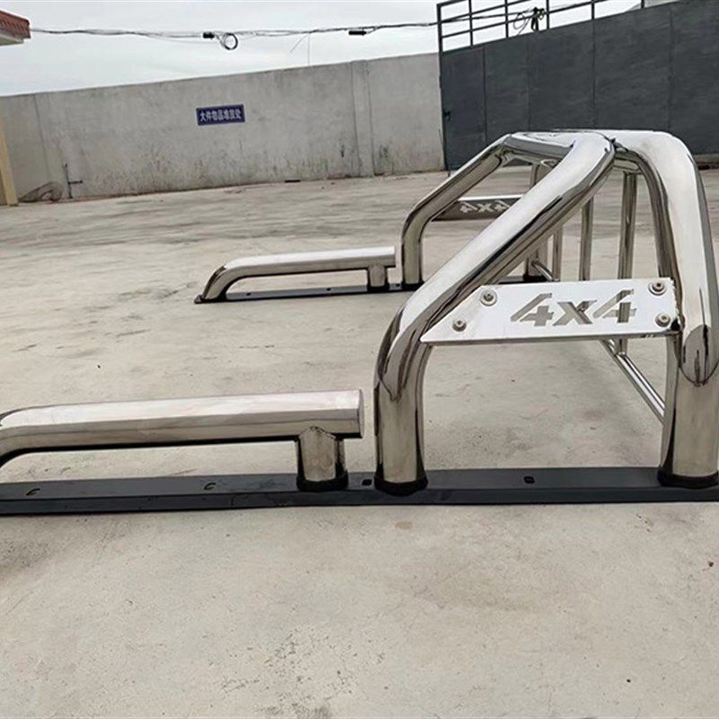 长城炮龙门架改装纳瓦拉锐旗皮卡后箱防滚防翻架厂家
