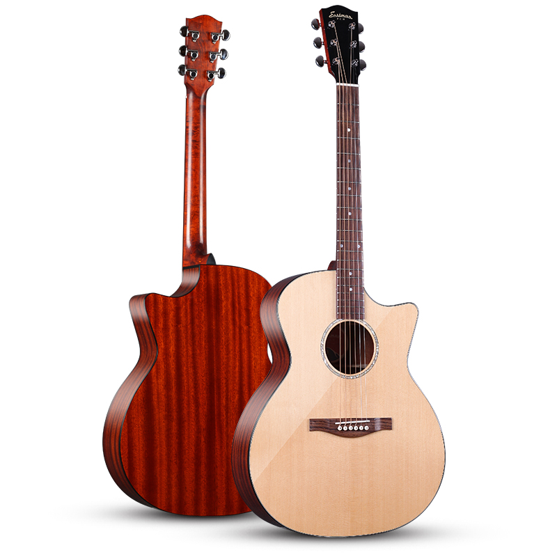 伊斯特曼Eastman PCH1单板吉他 PCH2单板吉他 电箱单板民谣木吉他