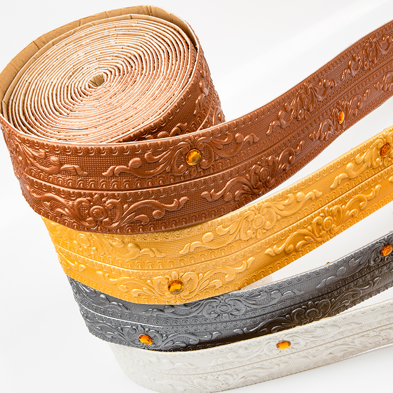 阴角线条自粘封边条背景墙双眼皮石膏线天花板吊顶角线美缝边框贴