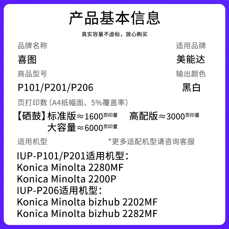 适用柯尼卡美能达2280mf硒鼓bizhub 2200p 2202MF 2282MF碳粉IUP-