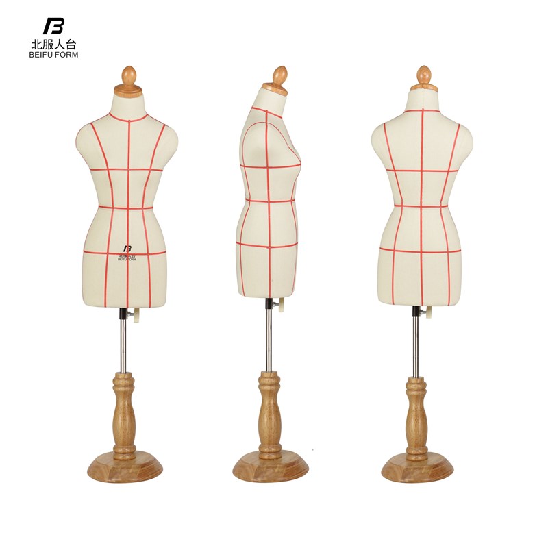 北服人台标准国标84码二分之一 三分之一 四分之一立体裁剪小人台