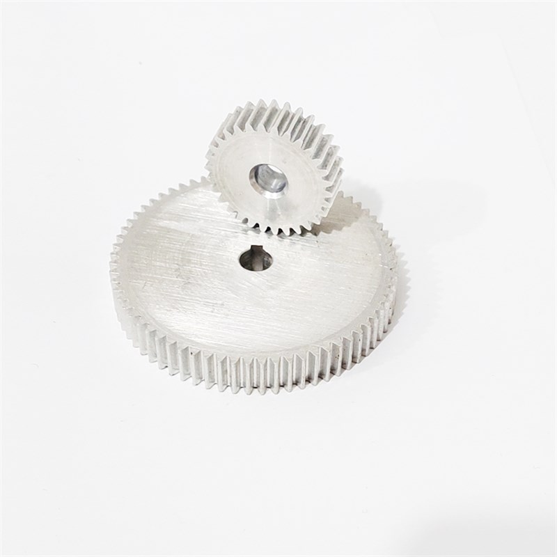 1.模30~39t圆柱直齿轮齿条诚商张6061铝合金雕刻机1.m齿轮A B