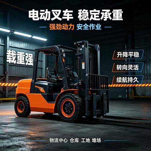 电动叉车吨全新仓储搬运车2吨液压堆车全自动四轮升降搬运车