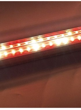 生鲜灯熟食灯管猪肉水果照肉专用卤菜冷藏展示柜led红色长条220V