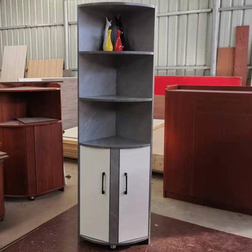 实木角柜转角柜墙角柜三角柜转角置物架落地储物柜现代带门定制