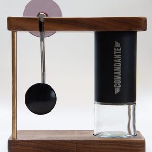 素止 手摇磨豆机收纳支架司令官C40防尘保护套收纳盒包Comandante