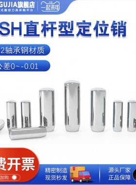 MSH负公差实心圆柱销MSSH直杆型定位销h7负公差销钉销子轴承钢