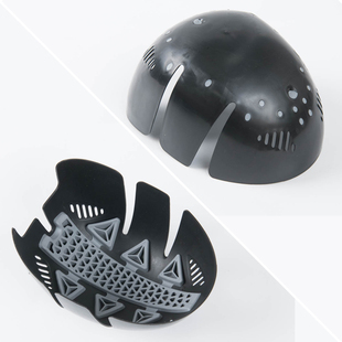 代尔塔轻便防撞安全帽男春夏季透气工程施工领导短帽檐劳保防护帽