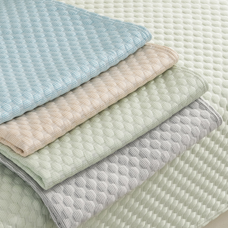 沙发垫夏季凉感科技防猫抓纯色防滑坐垫冰丝沙发罩靠背盖巾