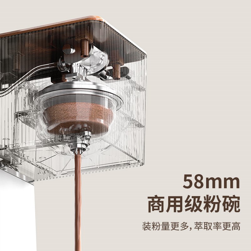 Kesu可数便携式意式半自动胶囊咖啡机配件大小胶囊萃取盒